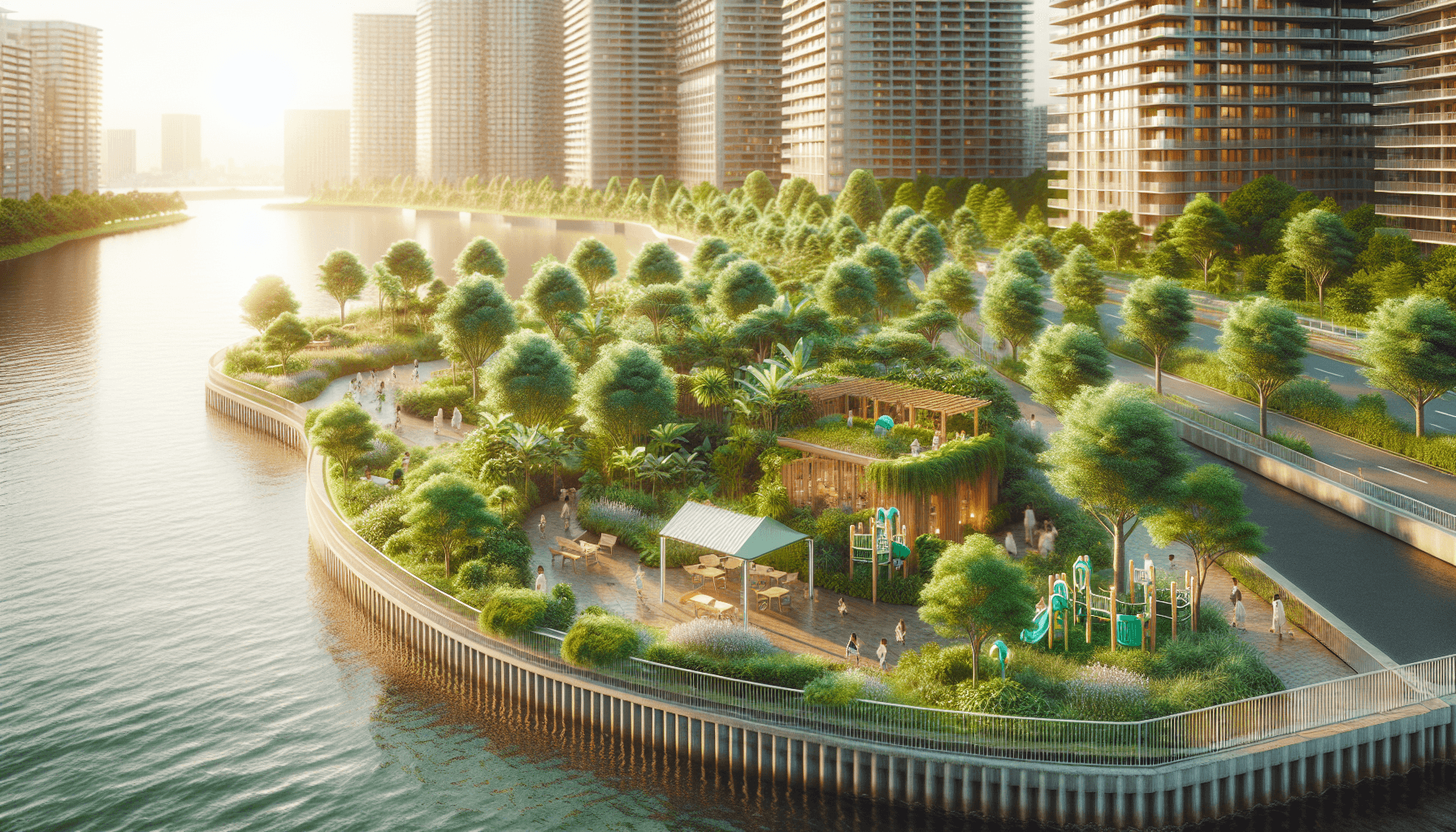【有明】海辺のオアシス全面開放!有明親水海浜公園の砂浜が完成