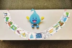 親子でたのしく♪水の科学館オリジナルガーランドをつくろう!<東京都水の科学館>